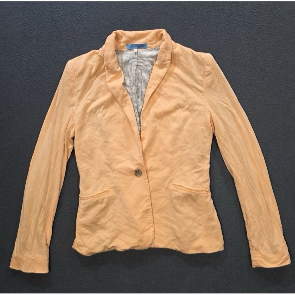 Ruby and jenna Women's jacket peach button Size S A011342